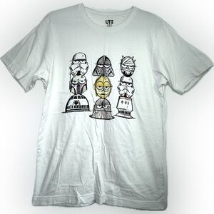 Uniqlo X Star Wars Character Stack Adult T-Shirt Size Small